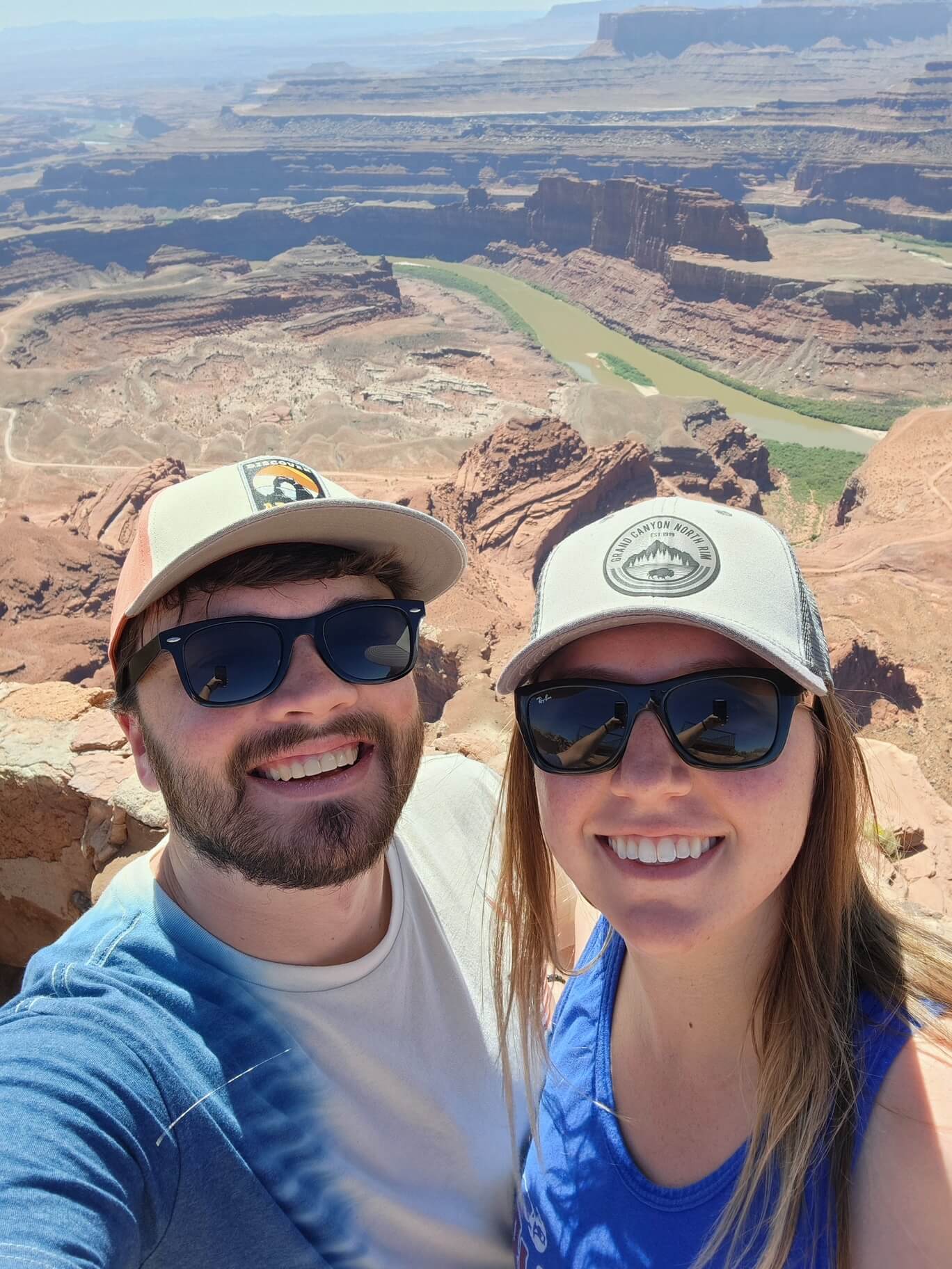 selfie at dead horse point