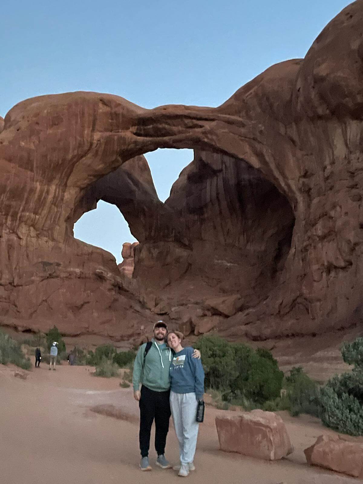 picture at double arch